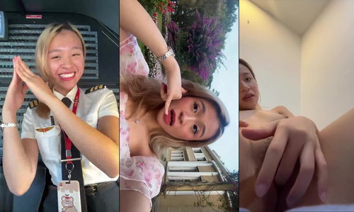 Nữ phi công Vietjet lộ clip nghịch đồ chơi cho người yêu xem – Phần 2