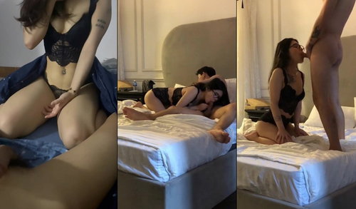 Ngọc Hân em gái kính cận vừa làm tình vừa chill với người yêu trong tiếng nhạc